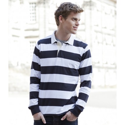 Front Row Striped Rugby Shirt