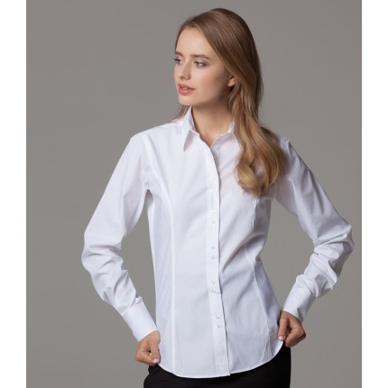 Kustom Kit Ladies Long Sleeve City Business Shirt