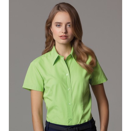 Kustom Kit Ladies Short Sleeve Workforce Shirt