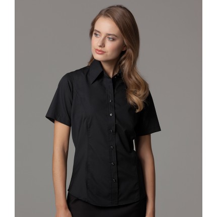 Kustom Kit Ladies Short Sleeve Business Shirt