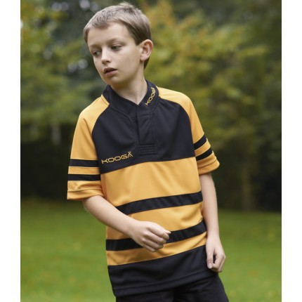 Kooga Kids Evaporex Phase II Hooped Match Shirt 