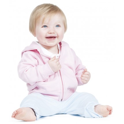 Larkwood Baby/Toddler Zip Hooded Sweatshirt 