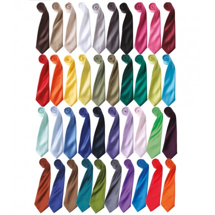 Premier 'Colours' Satin Tie